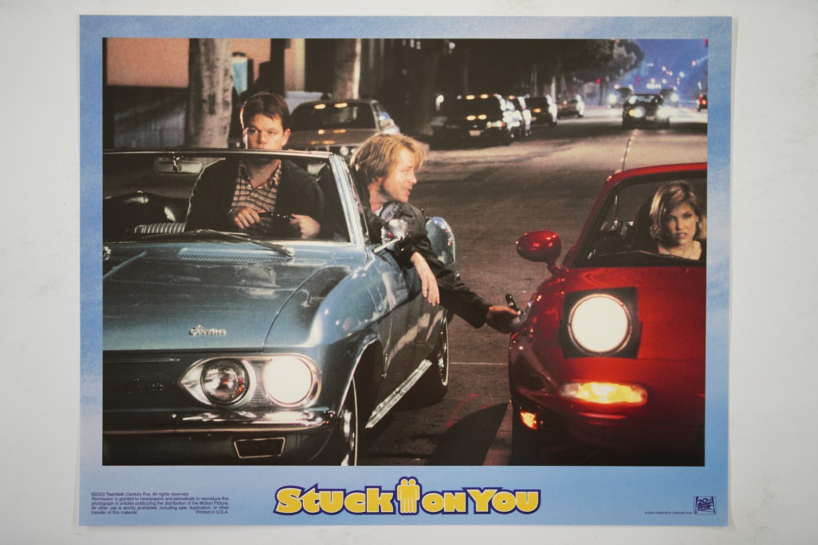 STUCK ON YOU Orig. Compl. SETof10 Movie Lobby Cards 2003 MATT DAMON GREG KINNEAR