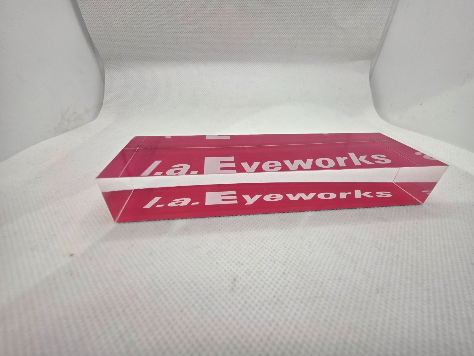 I. a. Eyeworks, Display Sign, Free Standing, Reversible, Multi-color