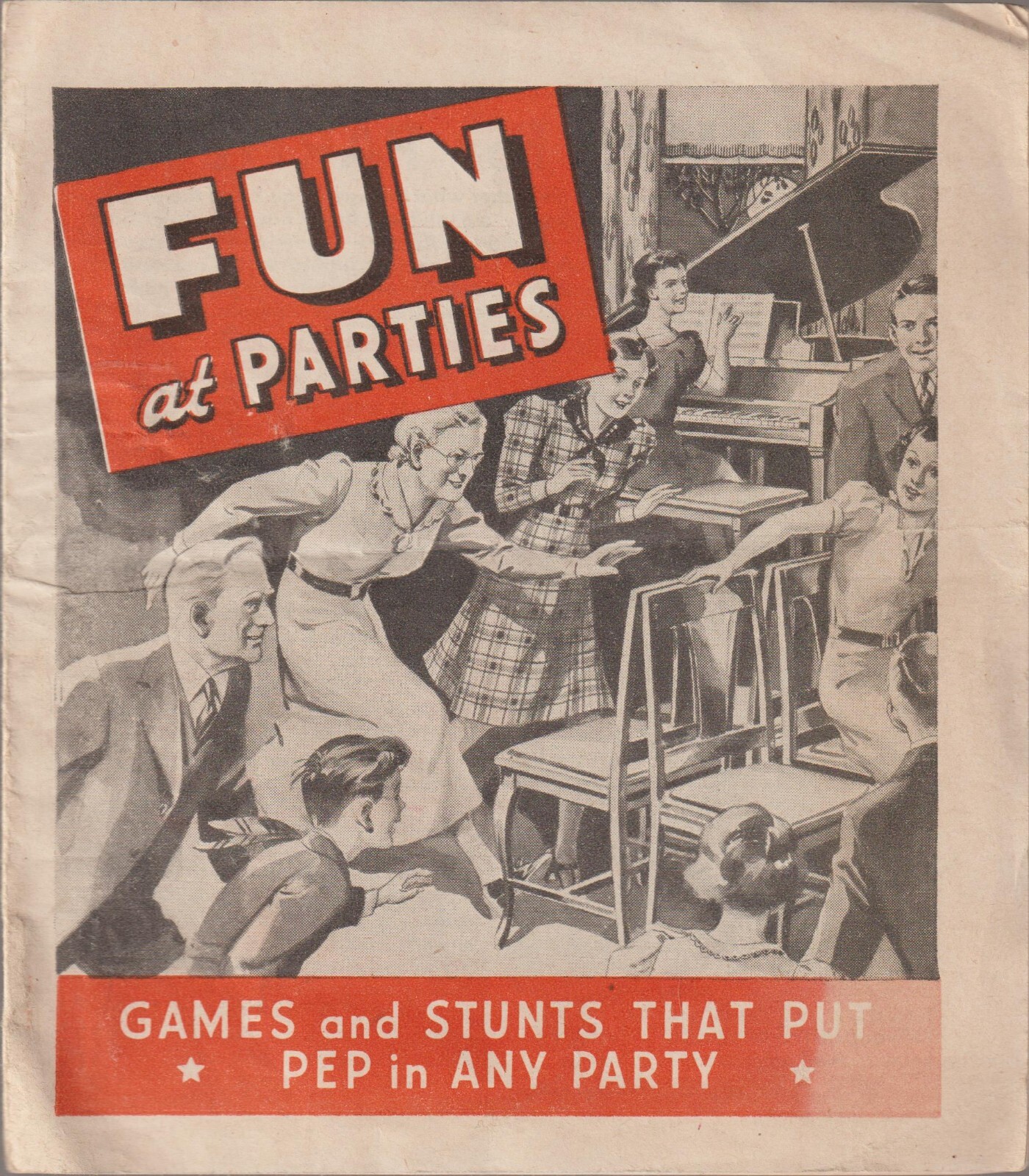 Alka-Seltzer Dr. Miles Fun at Parties Booklet Advertising 1930-40s