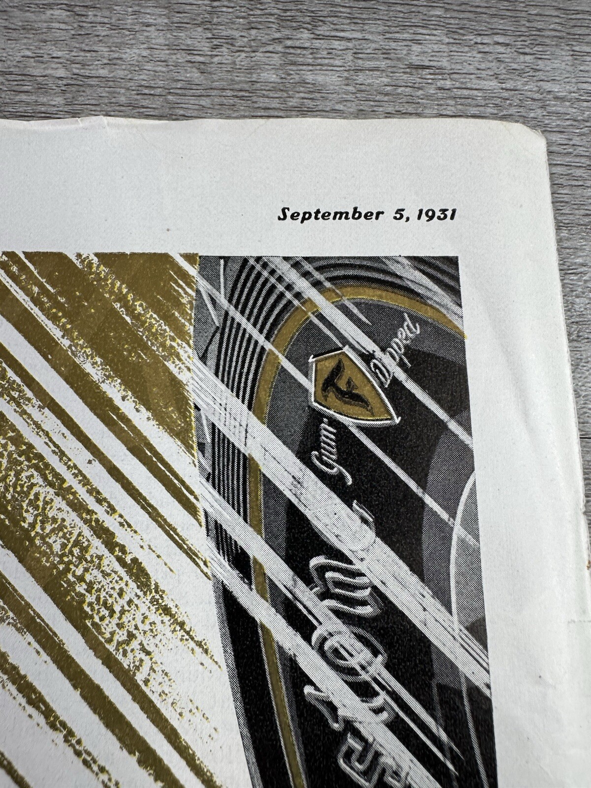 1930-31 Sat Eve Post Art Deco Print Ads Firestone, Goodyear, Lincoln & Dodge