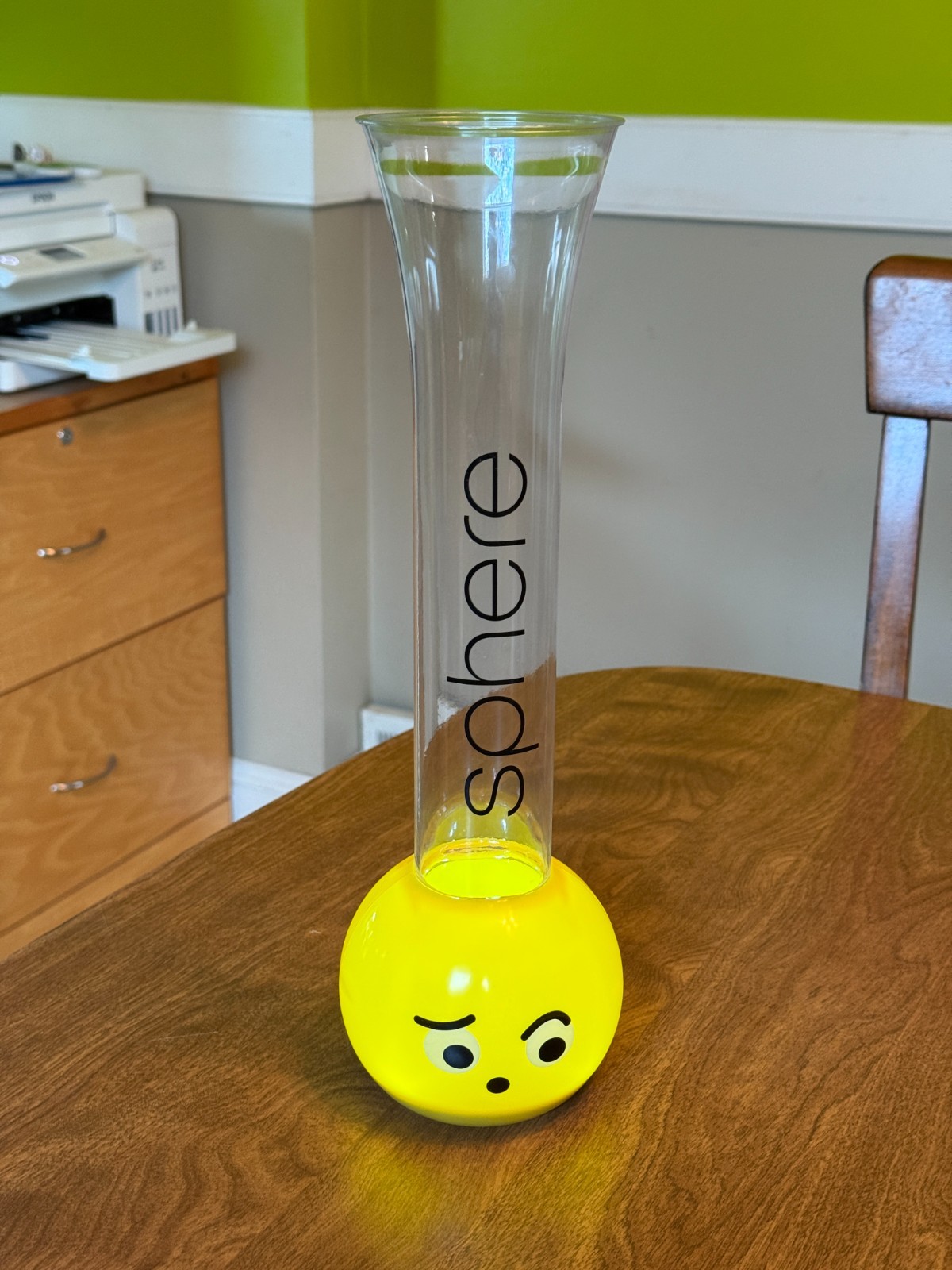 1 Orbi Sphere Las Vegas Emoji Light Up Souvenir Plastic Cup Whirley Drink Works