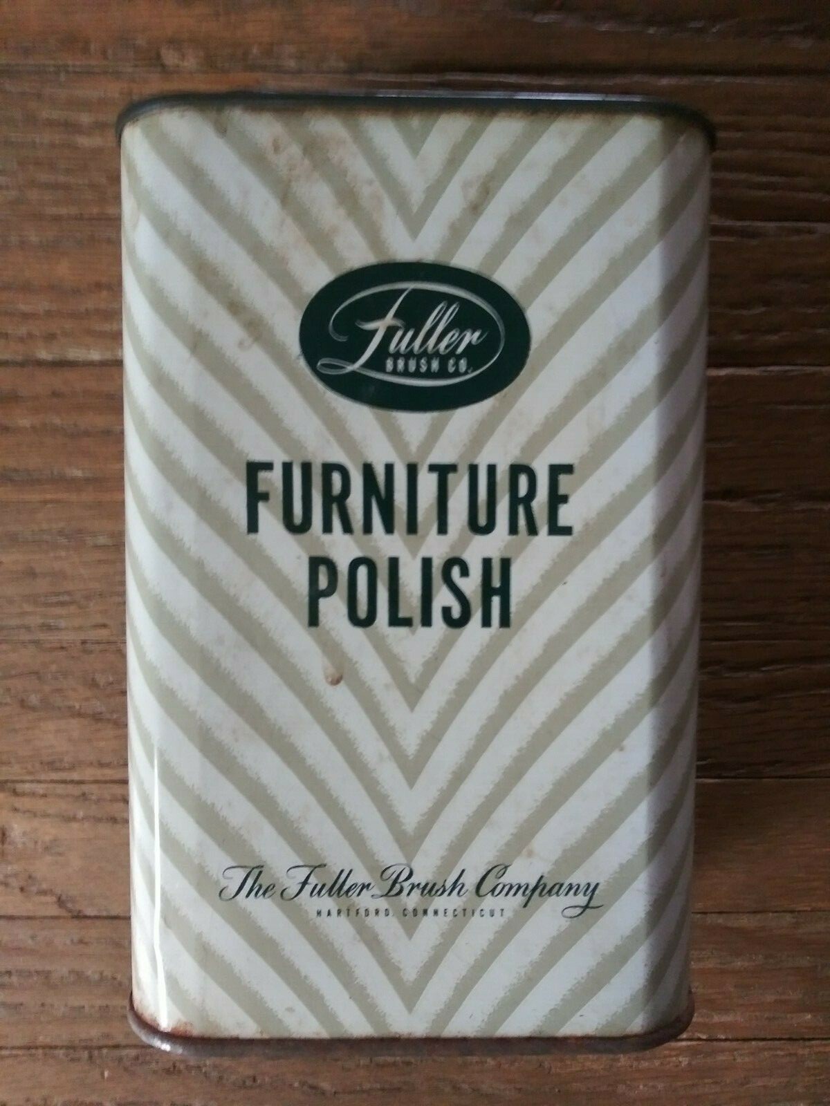 Vintage 1QT Fuller Brush Co. Furniture Polish 3/4 full