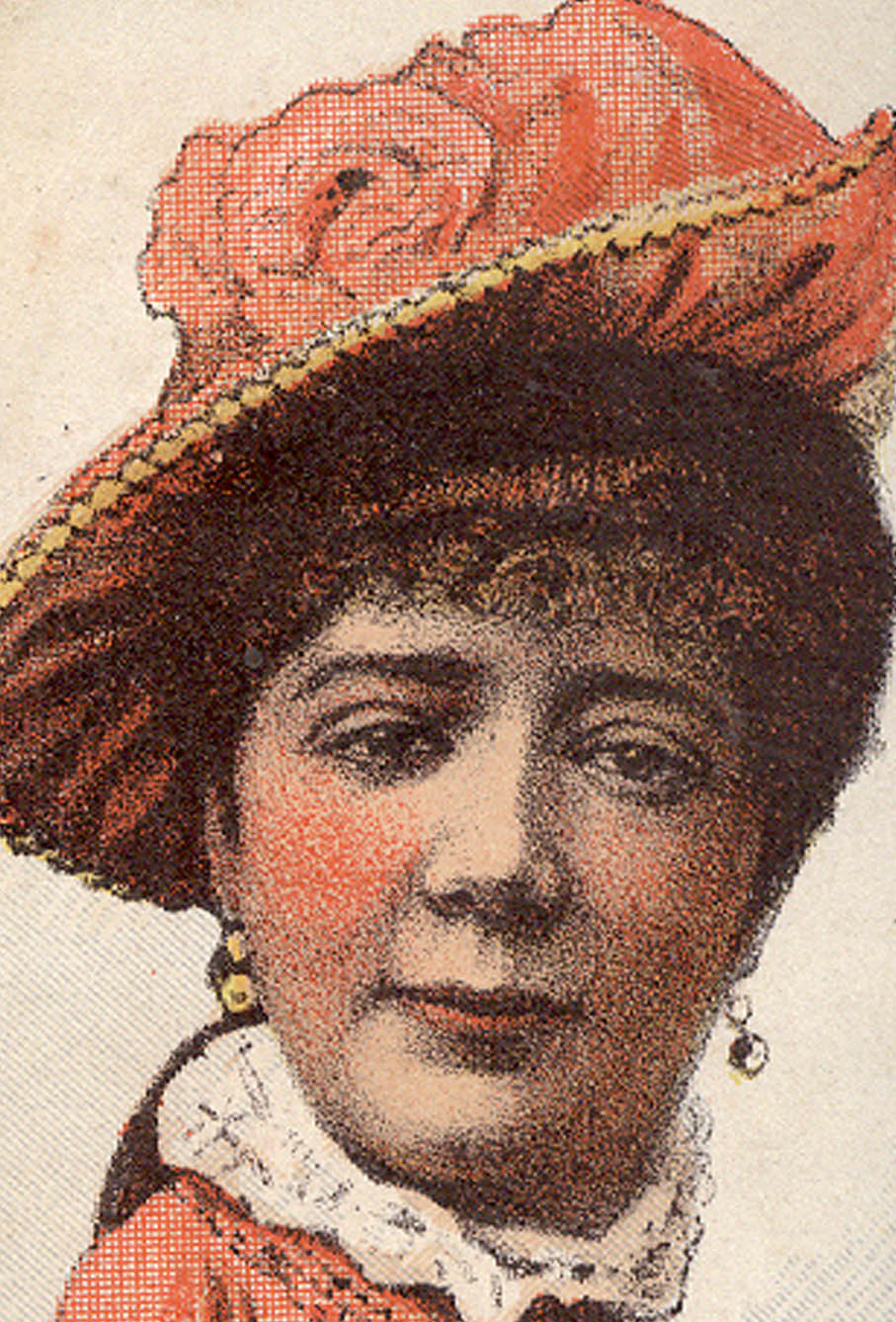 1880’s VAUDEVILLE SHOW, MR & MRS KNIGHT’S FAMOUS SPECIALTIES TRADE CARD TTC631