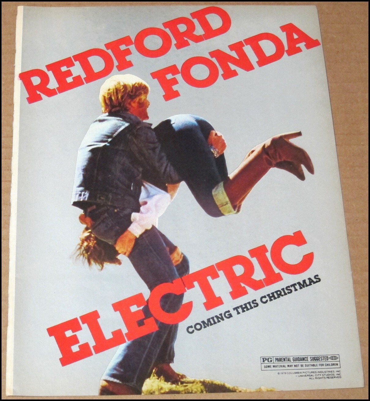 1979 Benson & Hedges Cigarettes Print Ad The Electric Horseman Redford Fonda