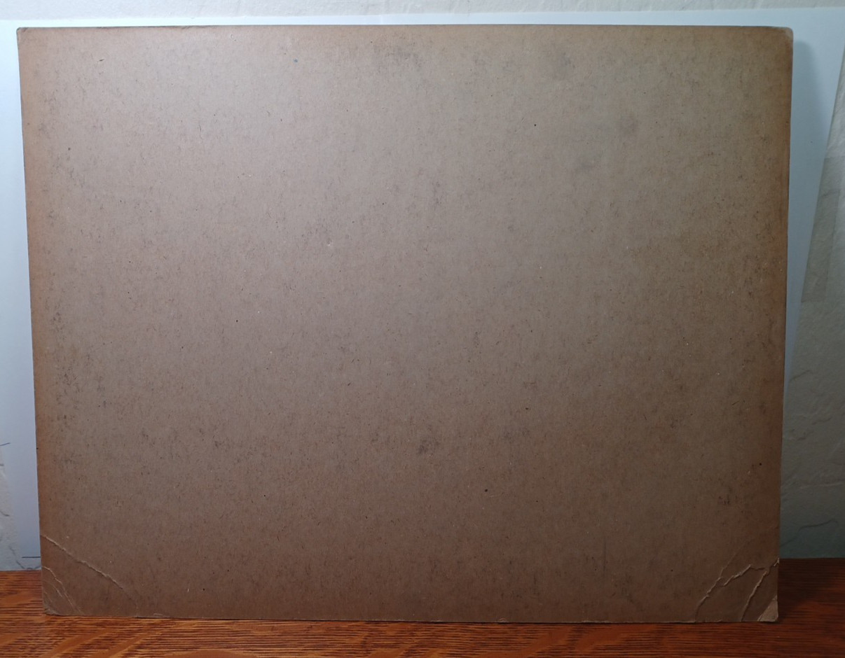 60’s Retro Black & Orange Rooms For Rent Window Sign 11 x 14 JRR22