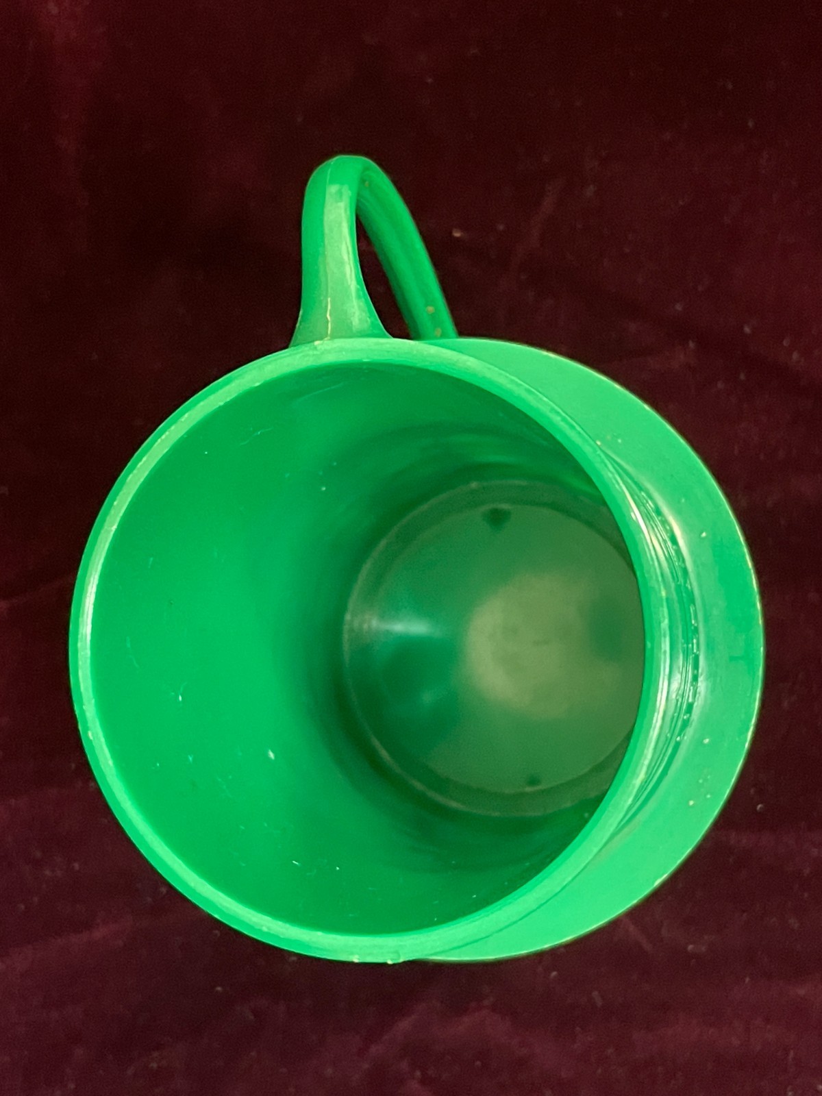 Vtg MR. PEANUT Green Plastic Cup with 4 Swizzle Stir Sticks