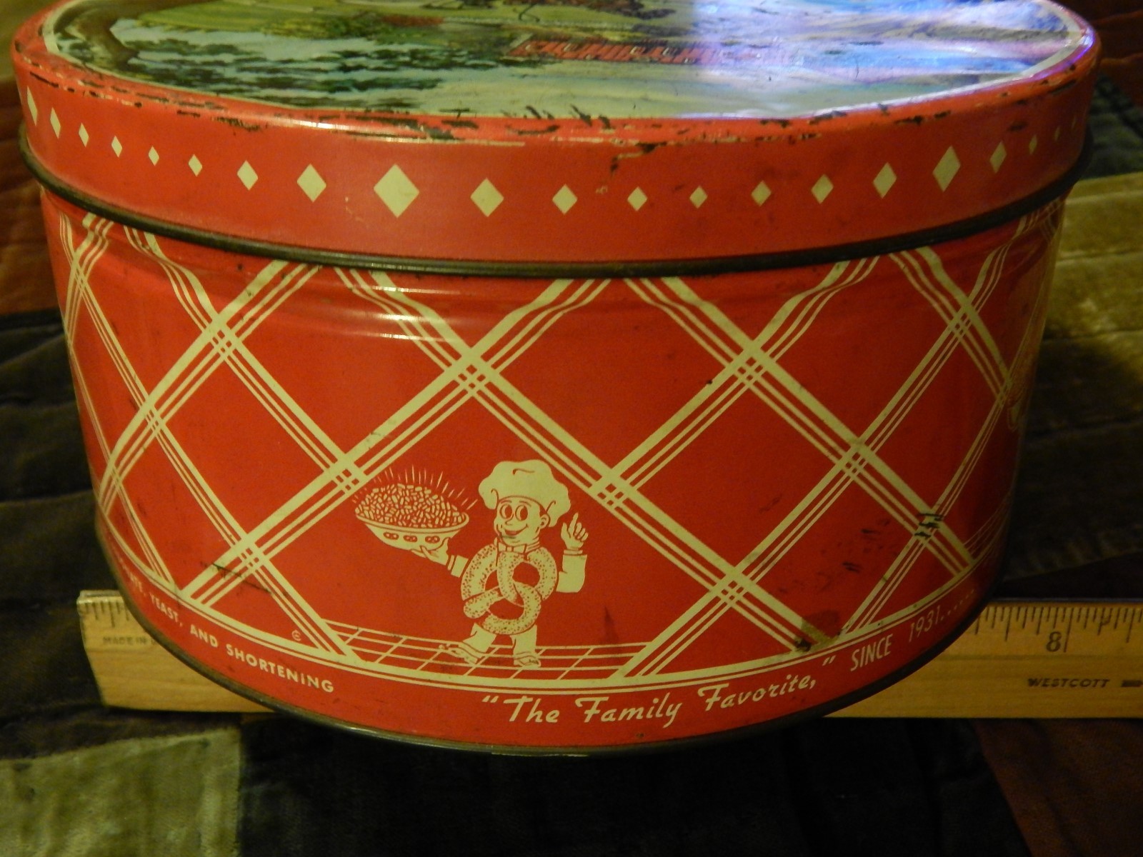 Billy’s Bretzels ~ Reading, PA “Typical Pennsylvania Dutch Country” METAL TIN