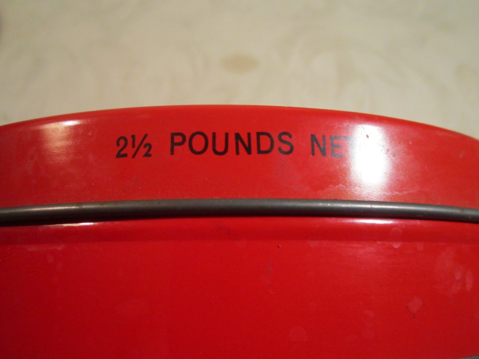 Vintage Plantation Superior Mix Tin Box Container – 2-1/2 Pounds Empty