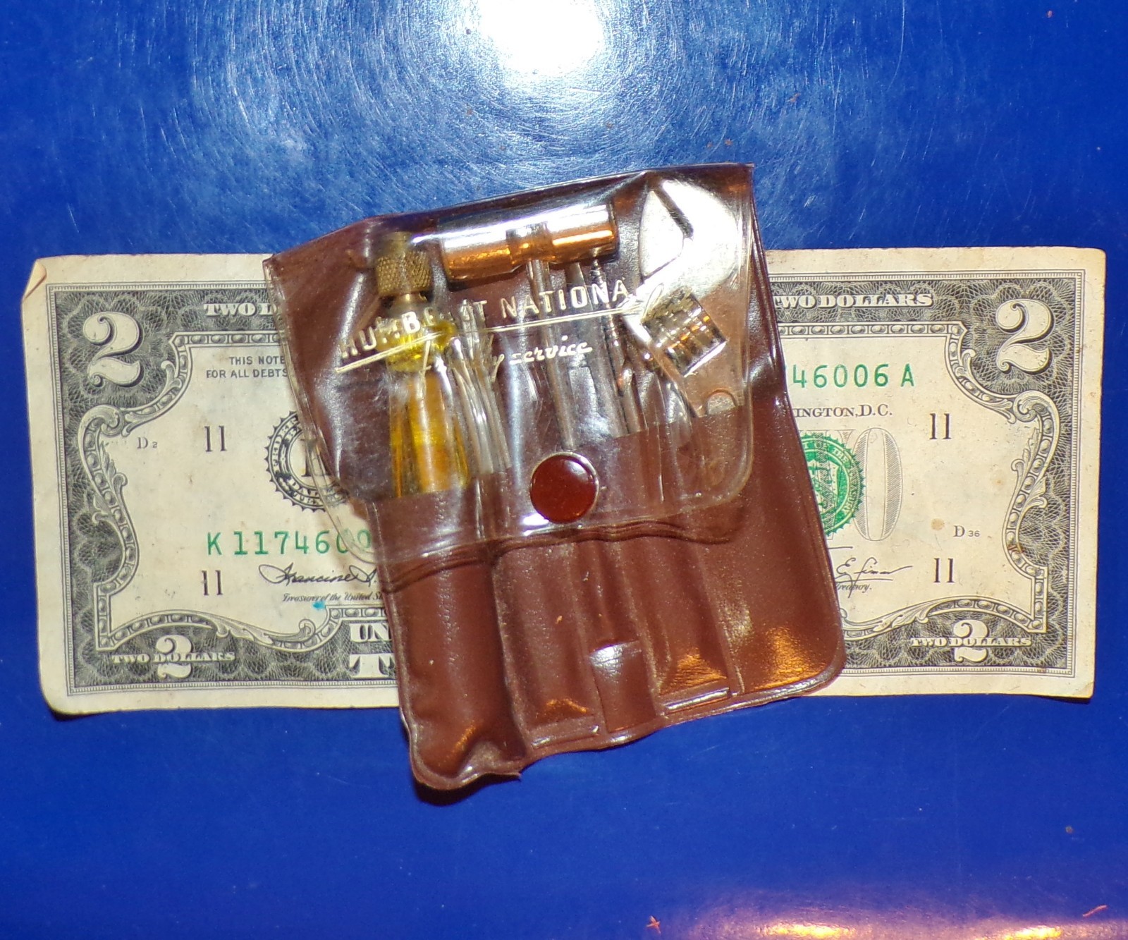 Vintage Mini Tool Kit from Humboldt National Bank – Humboldt, Kansas