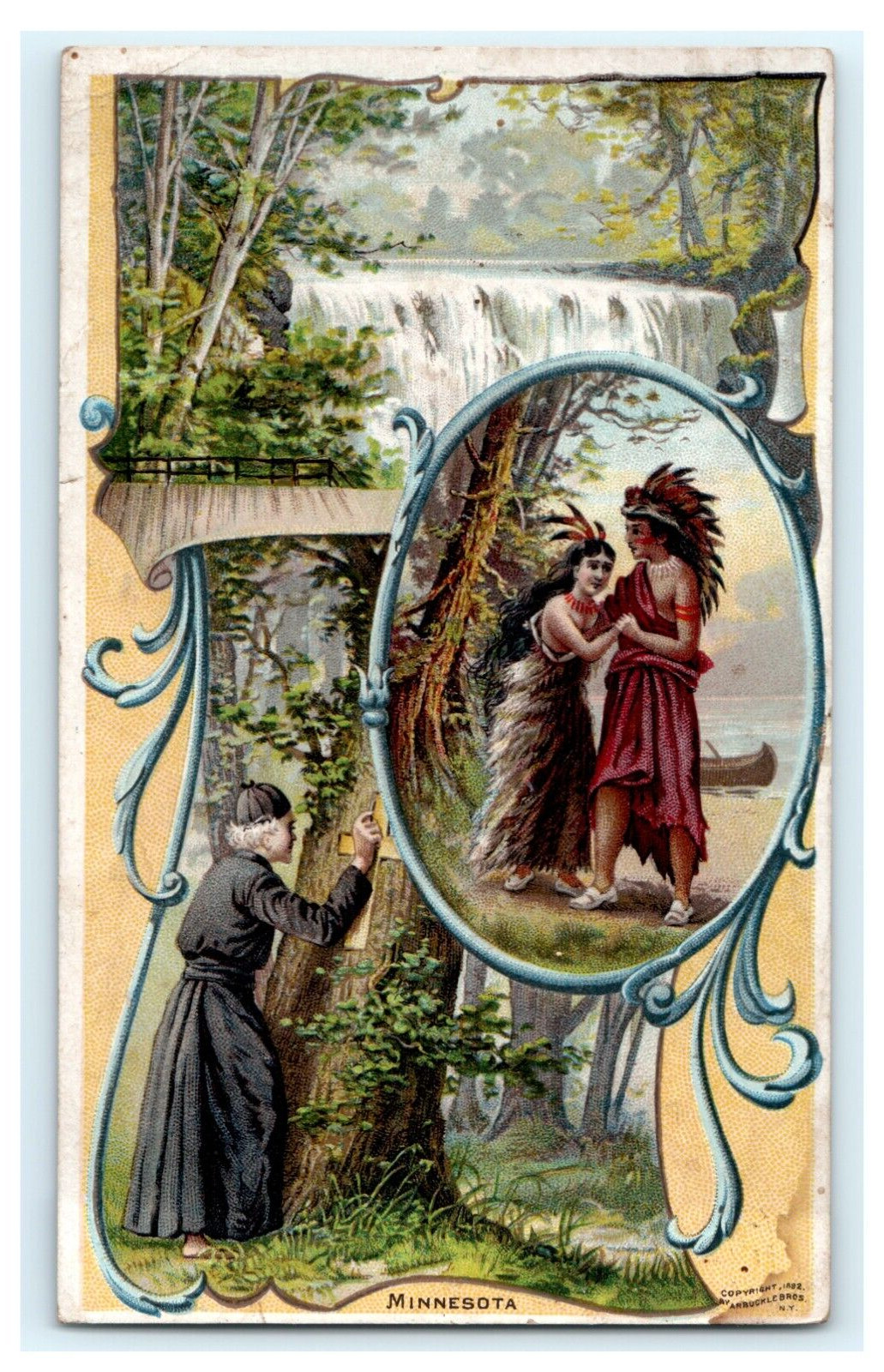Arbuckle Bros NY Minnesota Grind Your Cofffe At Home No 28 Victorian Card