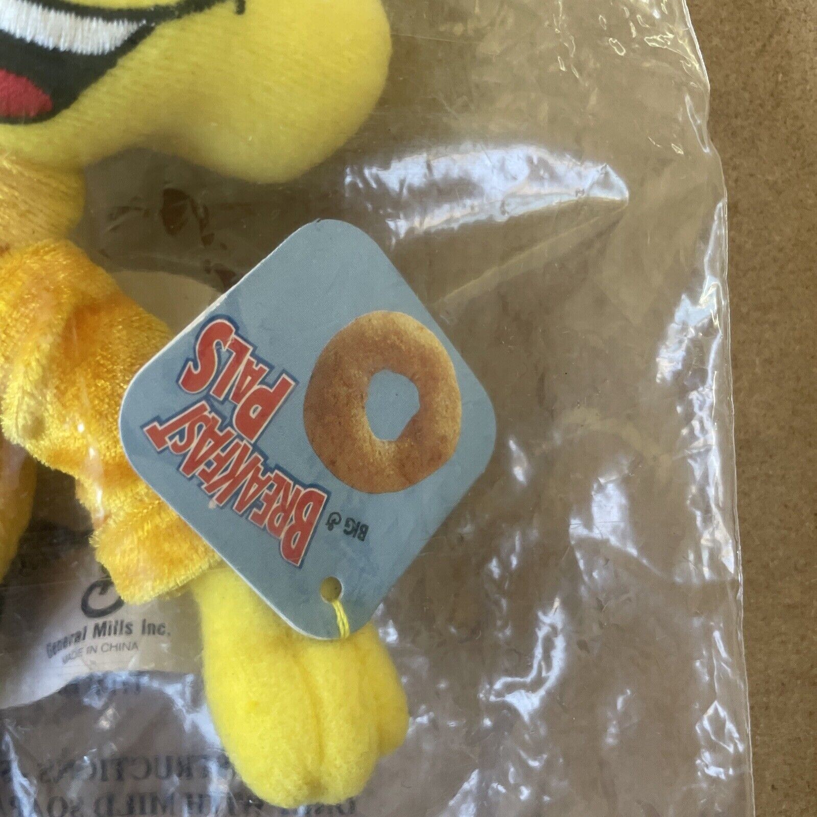 Honey Nut Cheerios Bee Advertising Plush Beanbag Breakfast Babies Vintage NEW 8″