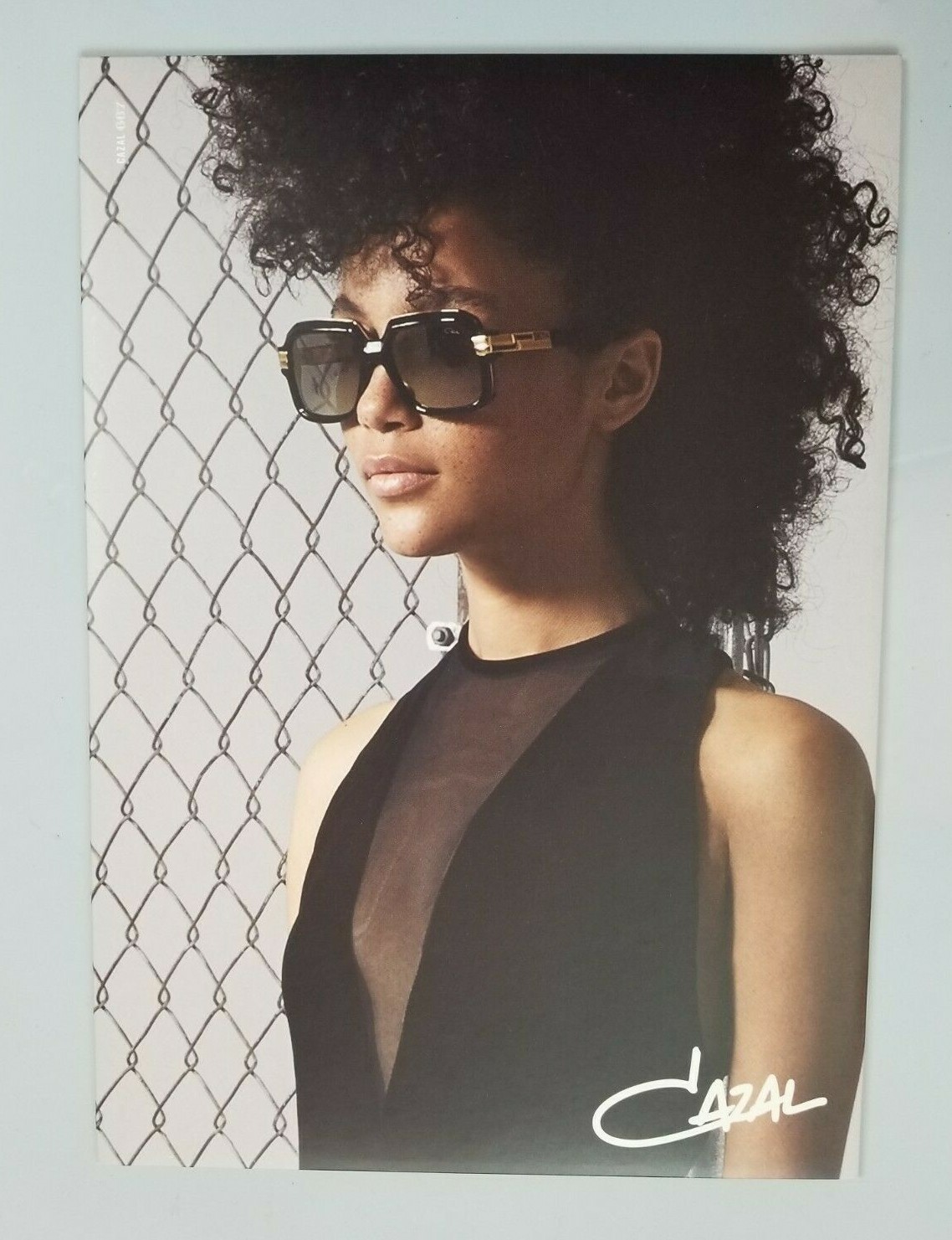 CAZAL SUNGLASSES IMAGE COUNTERCARD POSTER MEDIUM SIZE 11.5″ X 8.2″