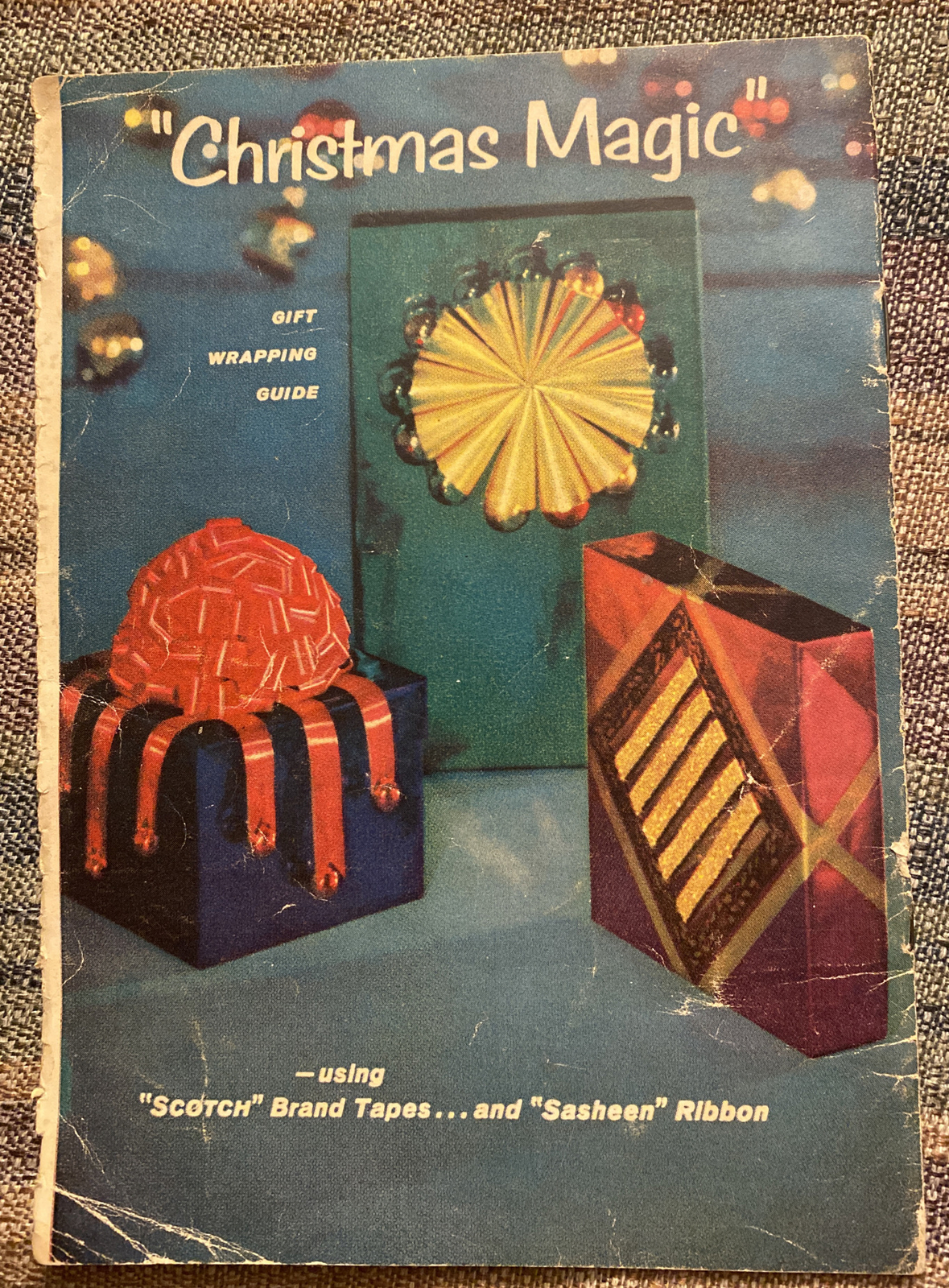 Ephemera, Scotch Tape Christmas Magic Gift Wrapping Guide, Holiday Gay Gift Wrap