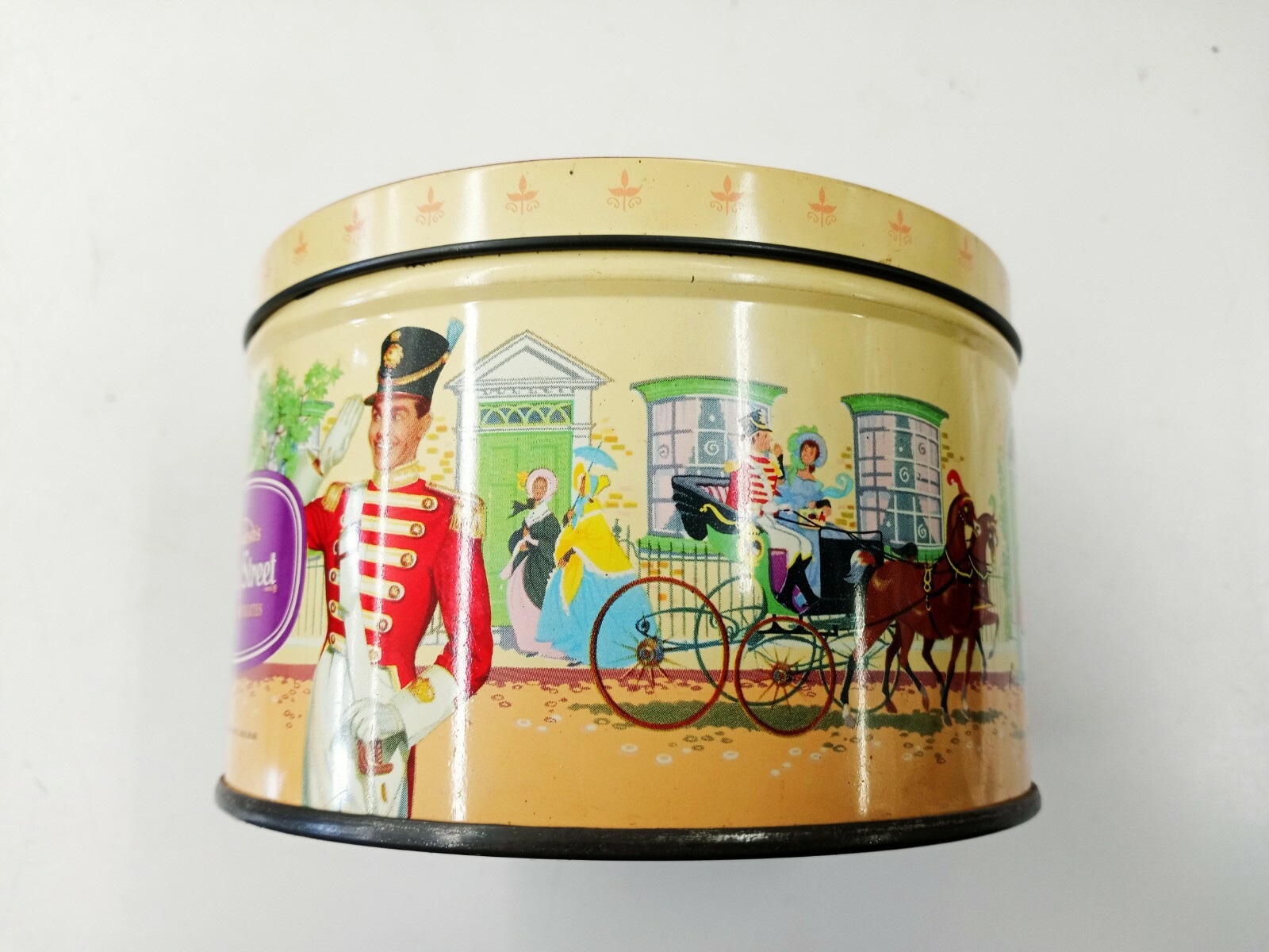 Vintage Mackintosh’s Quality Street Toffees & Chocolates Tin England Collectible