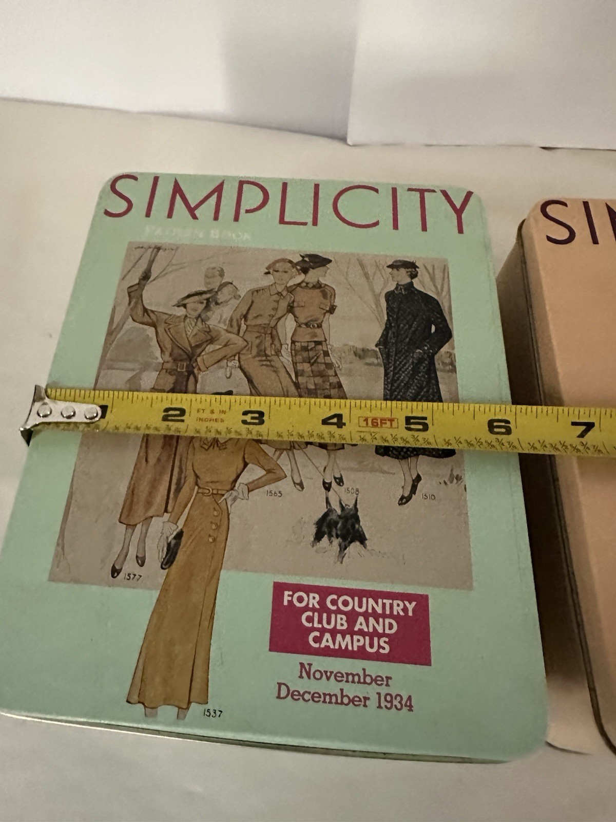 Simplicity Metal Storage Tins Set Of ( 2 )