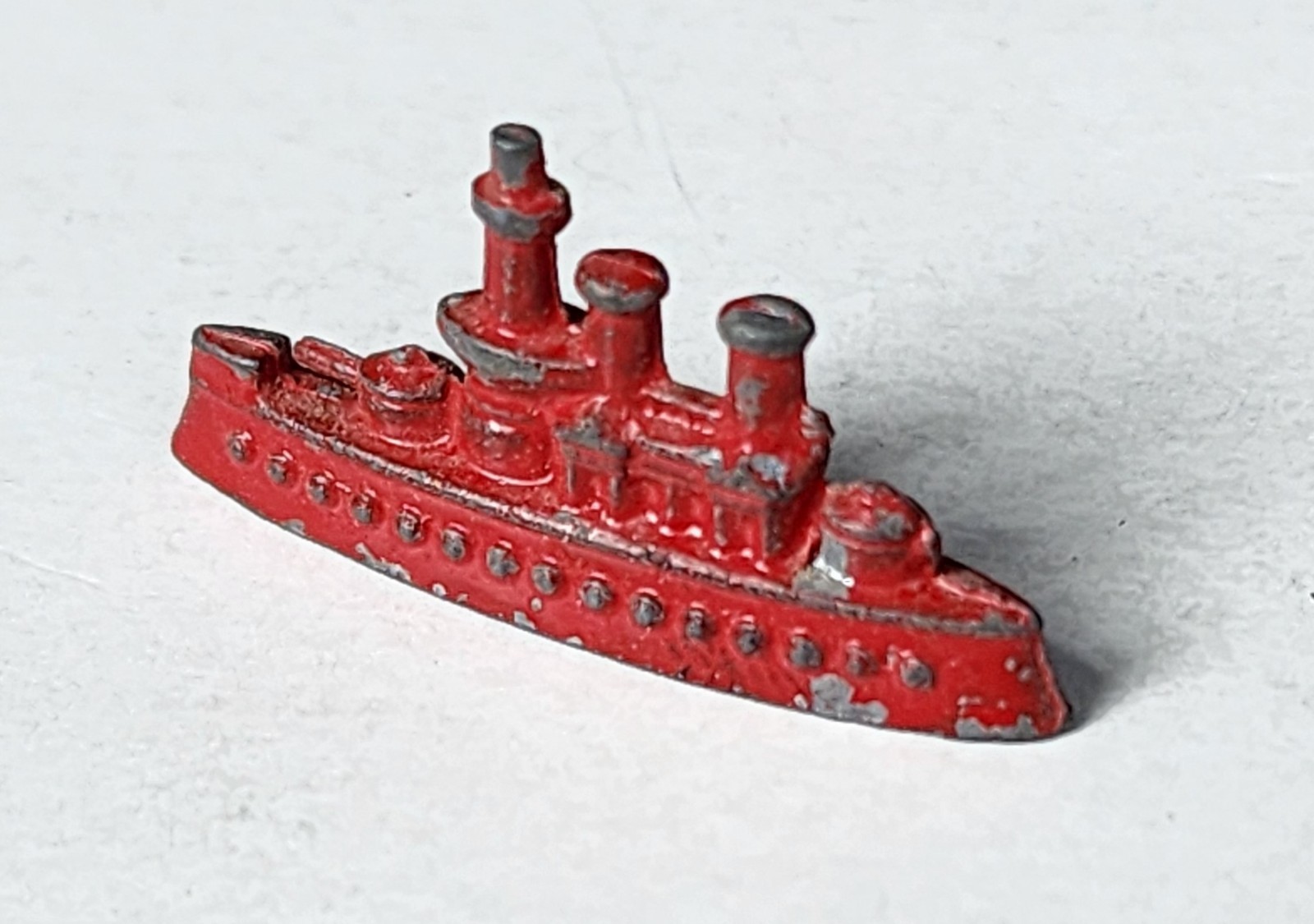 1924 DOWST Vintage Premium Cracker Jack Prize Toy Battle Ship
