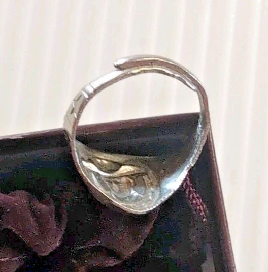 Vintage Hopalong Cassidy Horseshoe Adjustable Metal Ring 1950’s