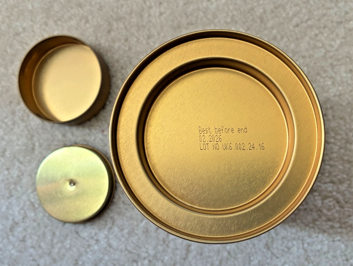 Decorative Tin Harrods London – Fruit Infusion Loose Leaf Red Berries Tea EMPTY