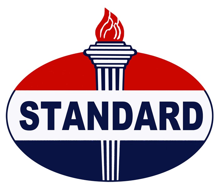 Reproduction Standard Oil Sign Laser Cut Metal Sign 37×30
