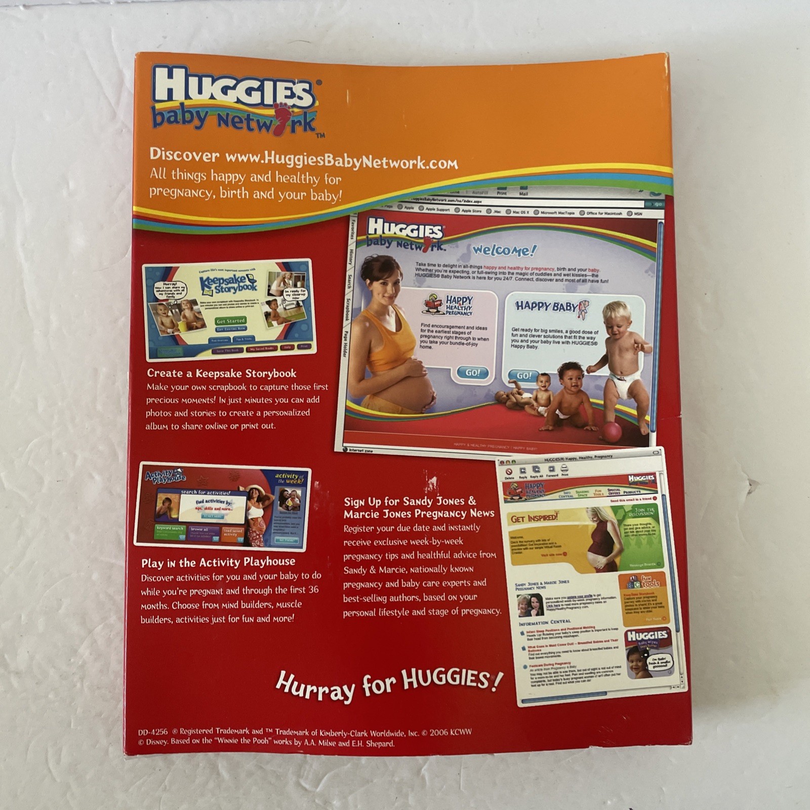 Vintage 2006 Huggies Starter Sample Pack Advertising Folder