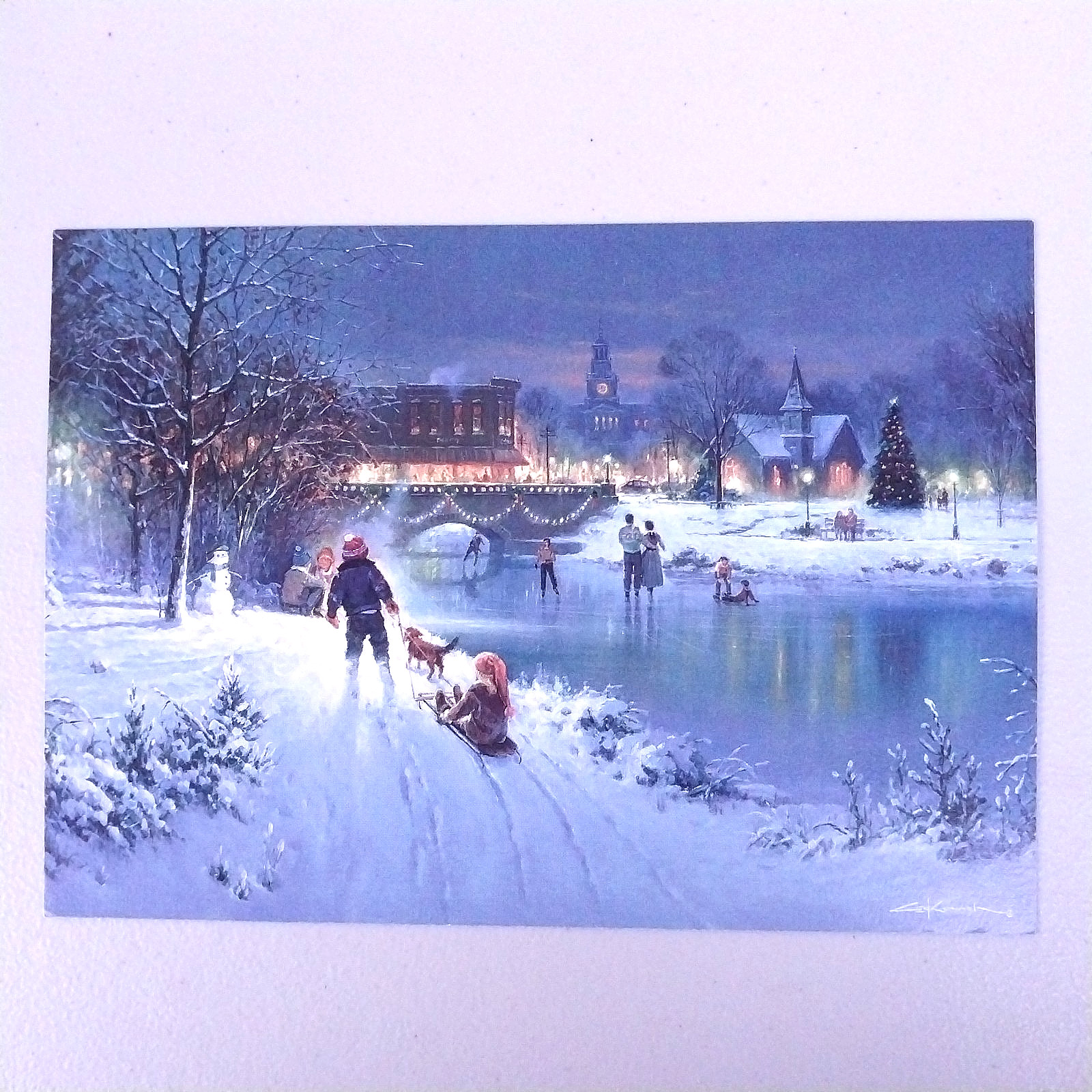 NGS Christmas Card Sample Advertisement – Seasons of the Heart 2A91