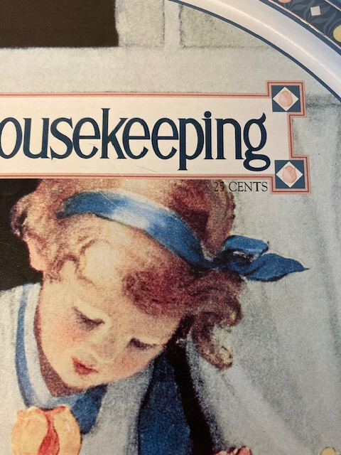 Good Housekeeping Tin Serving Tray 1993 Darlington Farms Reprint 1928 Cover