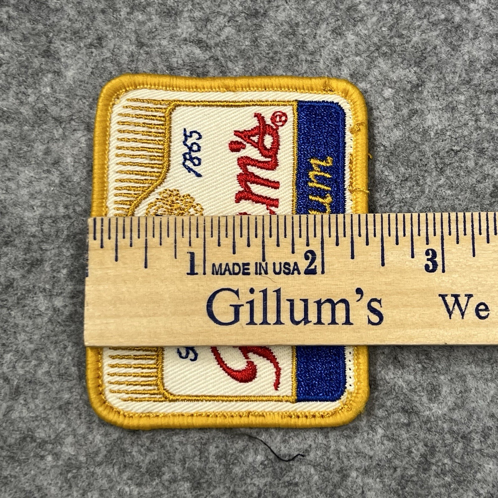 HAMM’S Premium BEER EMBROIDERED Patch Since 1865 3″ x 2.5″