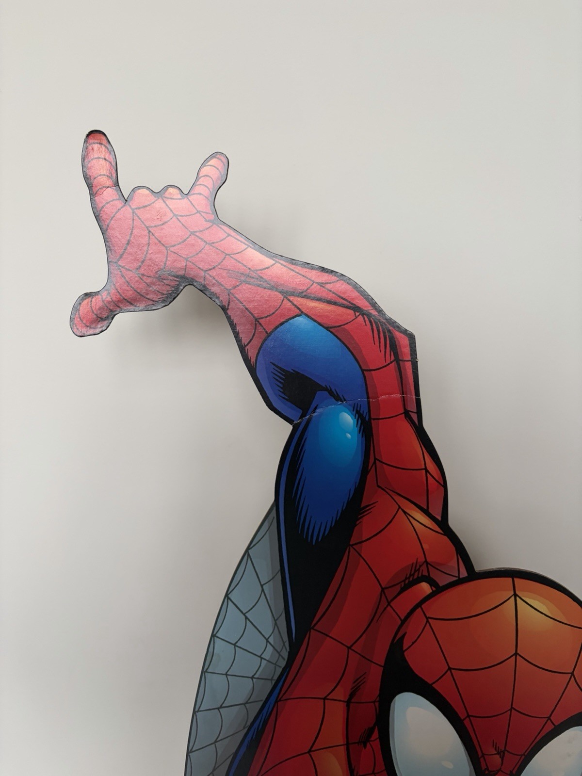 Vintage Spider-Man Milk Carton Promo Store Display Cardboard Standee Cutout 64″