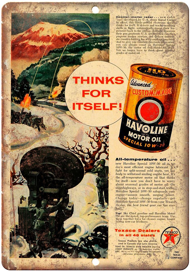 Havoline Motor Oil Custom Made Special Ad Reproduction Metal Sign A912