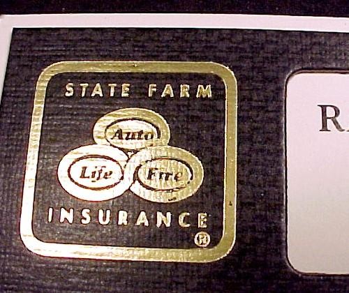 State Farm Insurance 2002 Desk Calendar Iowa City IA Randy Stevens Agent
