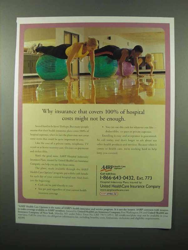 2004 AARP United HealthCare Insurance Company Ad