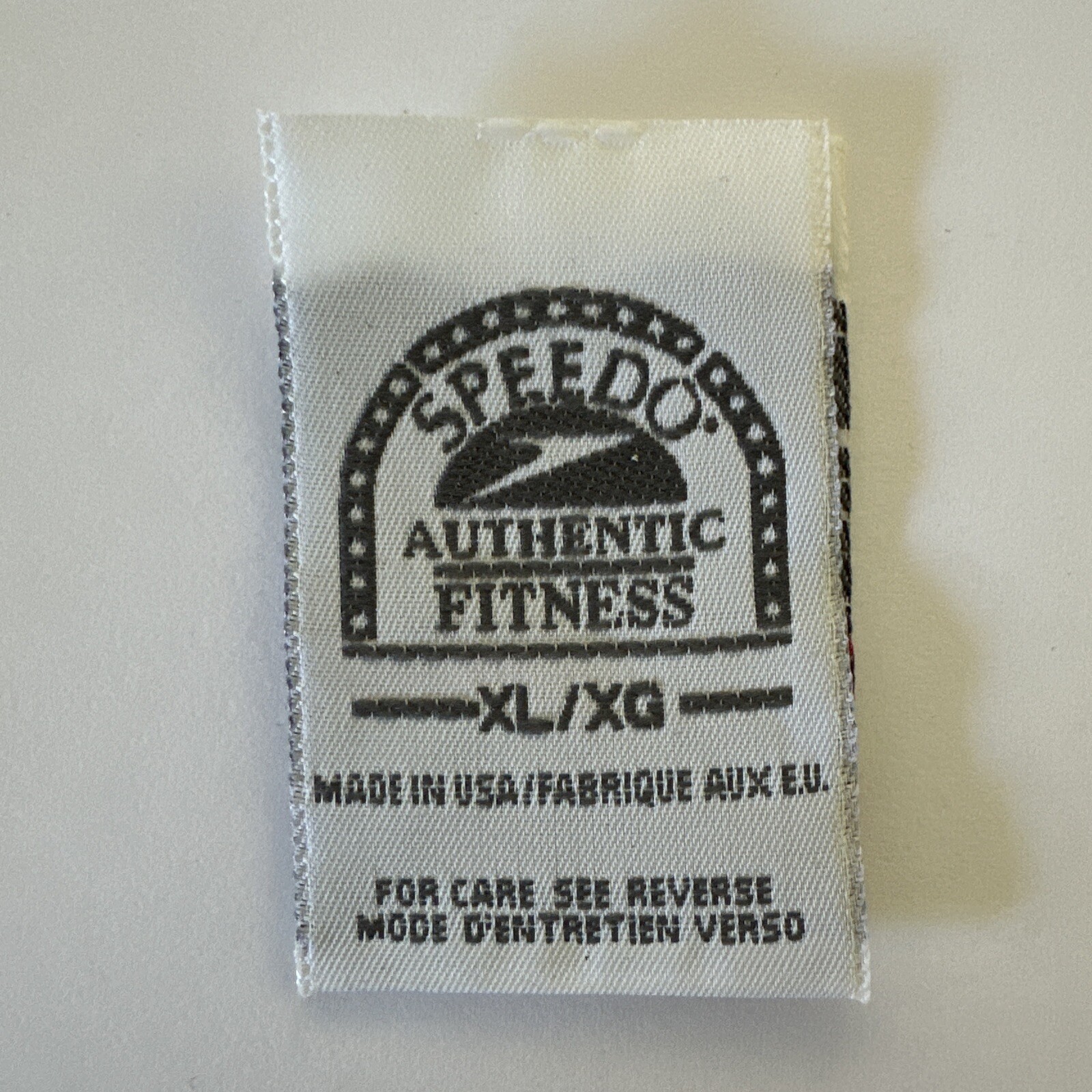 Vintage SPEEDO Athletic Fitness Swim Unused Clothing Tags Labels Patches