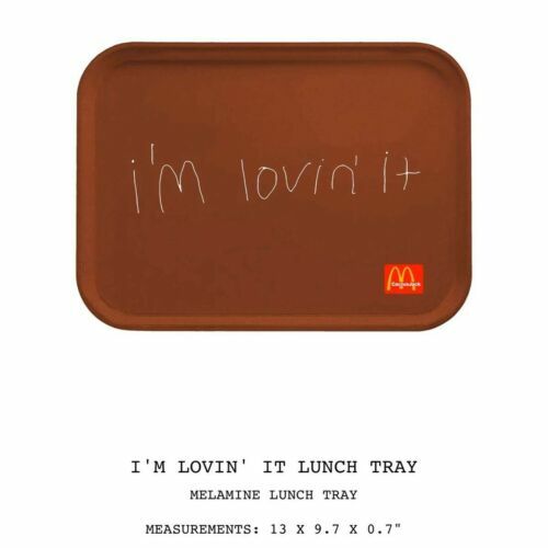 McDonald’s x Travis Scott Cactus Jack I’m Lovin’ It Lunch Tray