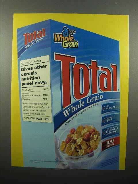 2005 General Mills Total Cereal Ad – Nutrition Envy