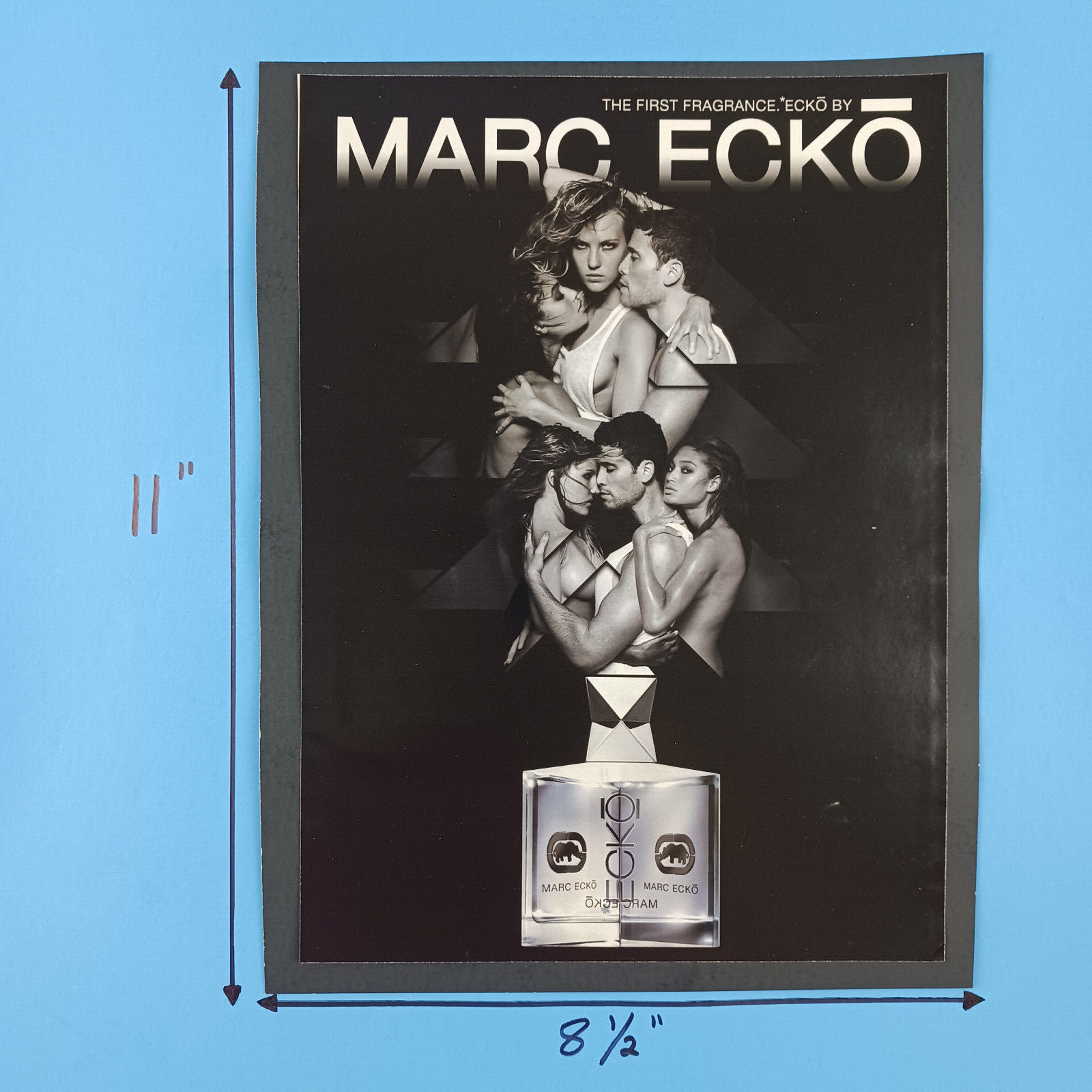 2009 Marc Ecko Fragrance Mens Cologne Print Advertisement