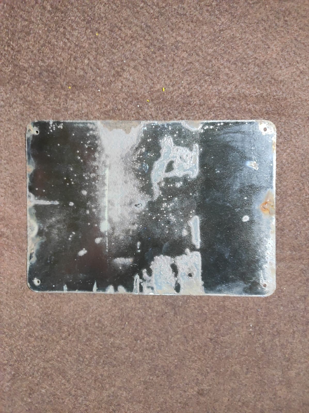Porcelain Esso Enamel Metal Sign Plate Size 10×7 Inches