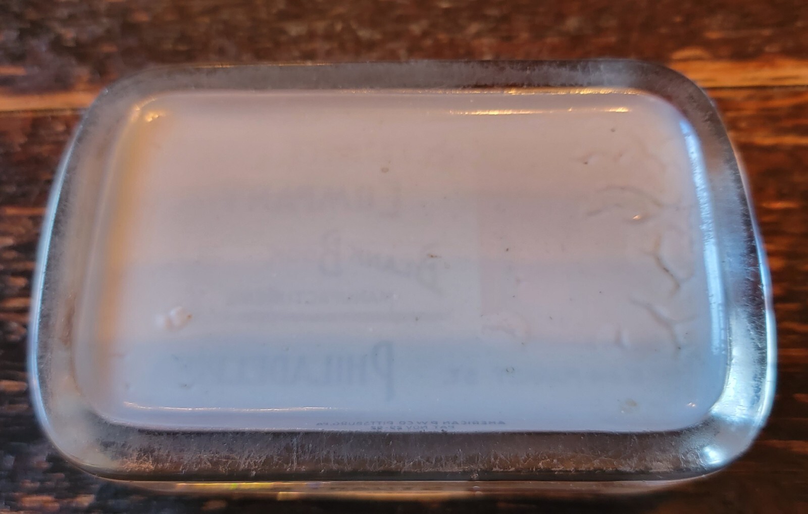 Stuart Bros Blank Book Ledger Mfg Co Philadelphia PA Paperweight 1892