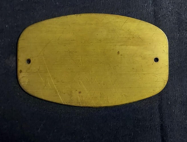 Old Metal Serial # Emblem Plate READCO Read Machinery Standard Stoker Co York PA