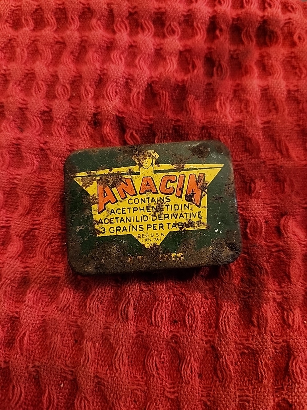 1920s/1930s Anacin Tin