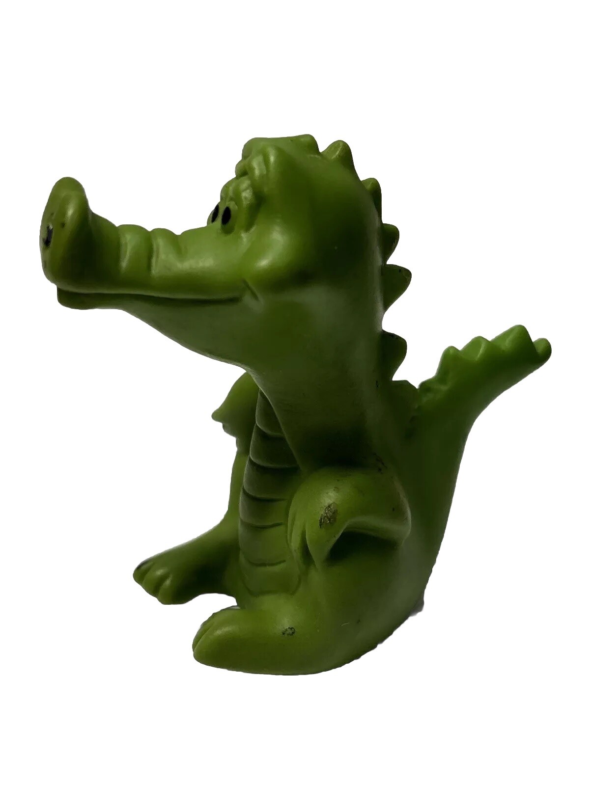 VTG 70’s Crest Toothpaste Alligator Zoo Animal Giveaway Premium Finger Puppet