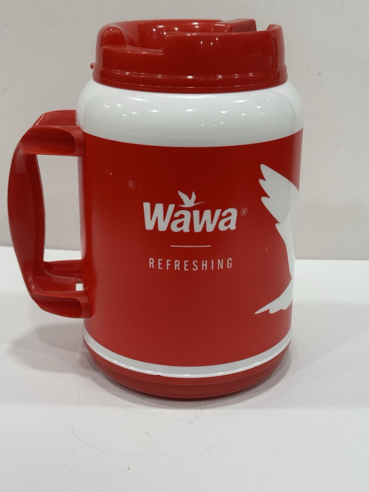 Wawa®️ Whirley®️DrinkWorks 64oz Hot Cold Insulated Jumbo Travel Mug No Straw