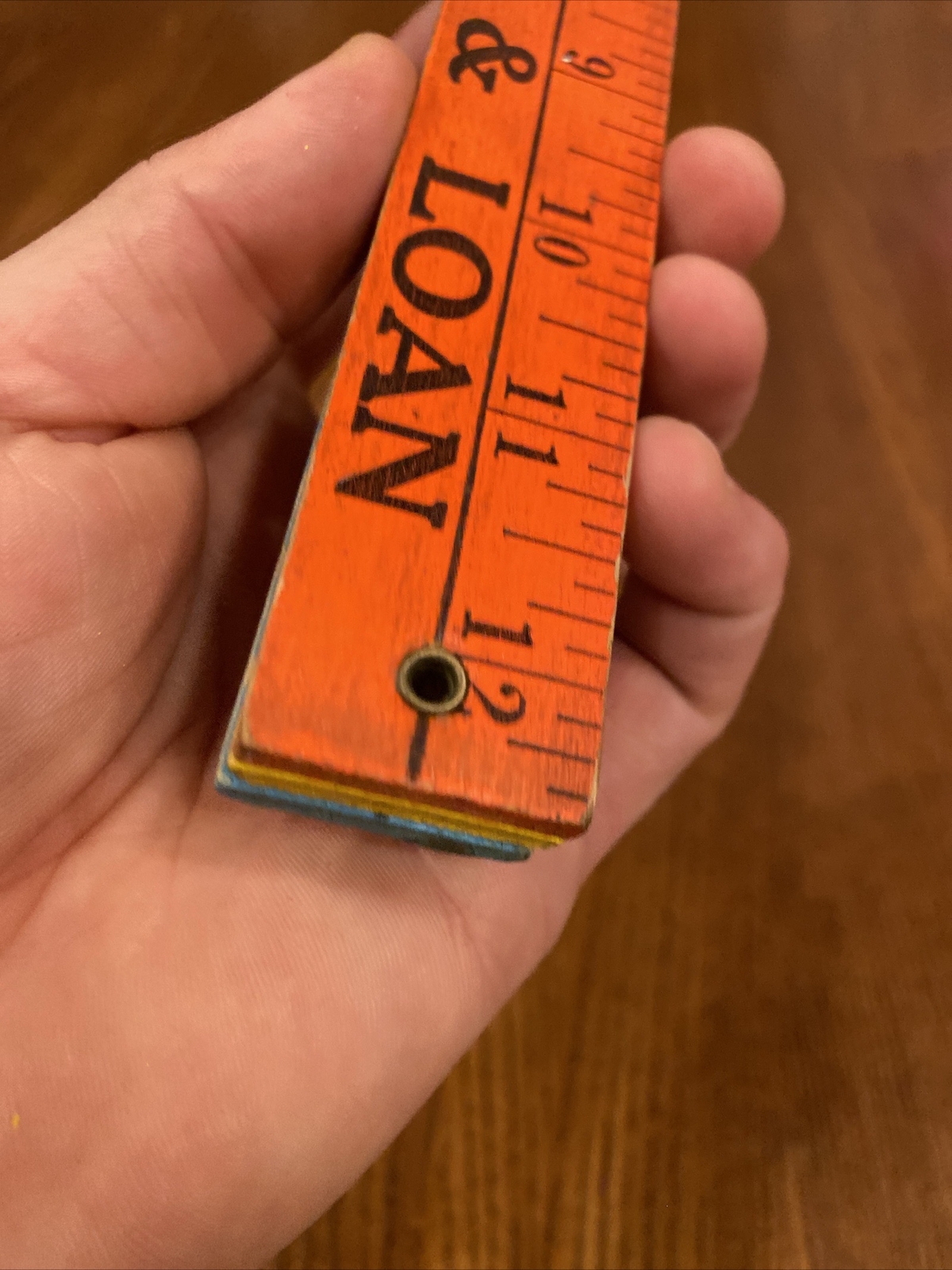 ALLENTOWN PA SAVINGS & LOAN 40th ANNIVERSARY 1920-1960 36” Folding YARDSTICK