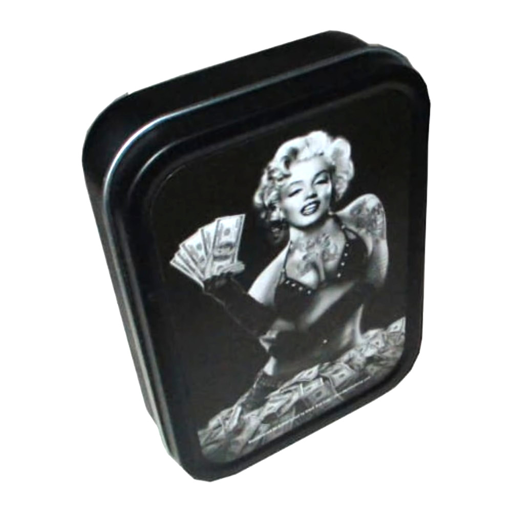Marilyn Monroe Money Shot Stash Tins Seal Tight Waterproof Container