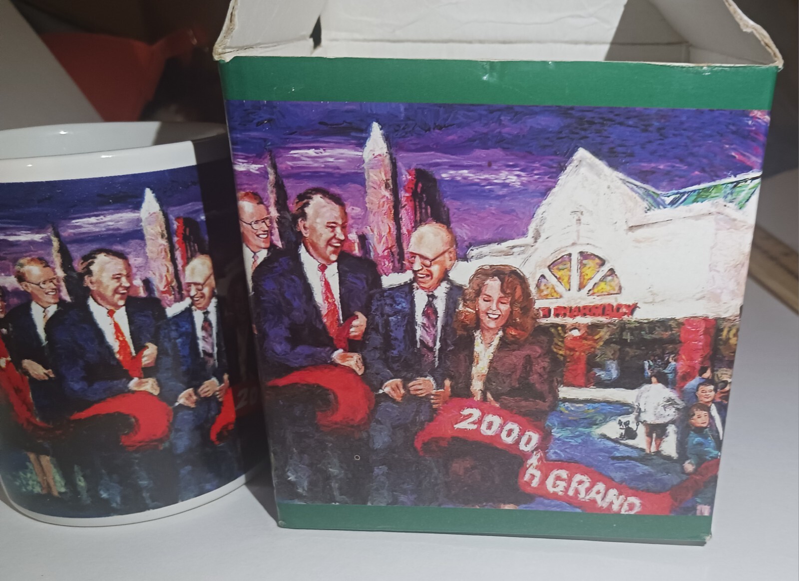 Vintage Walgreens 2,000th Walgreen’s Drugstore 1994 Commemorative Mug New In Box