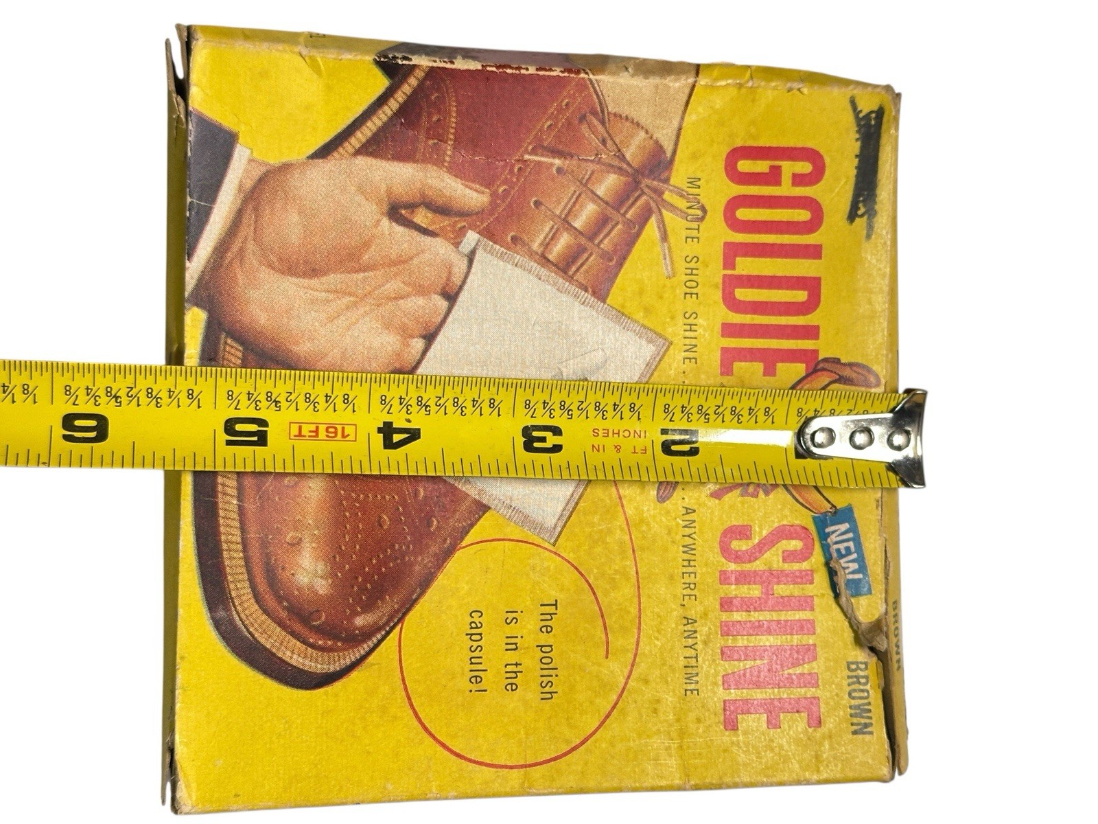3 Vintage Goldie Shine, Nor-V-Gen, and Huberd’s shoe care products Collectibles