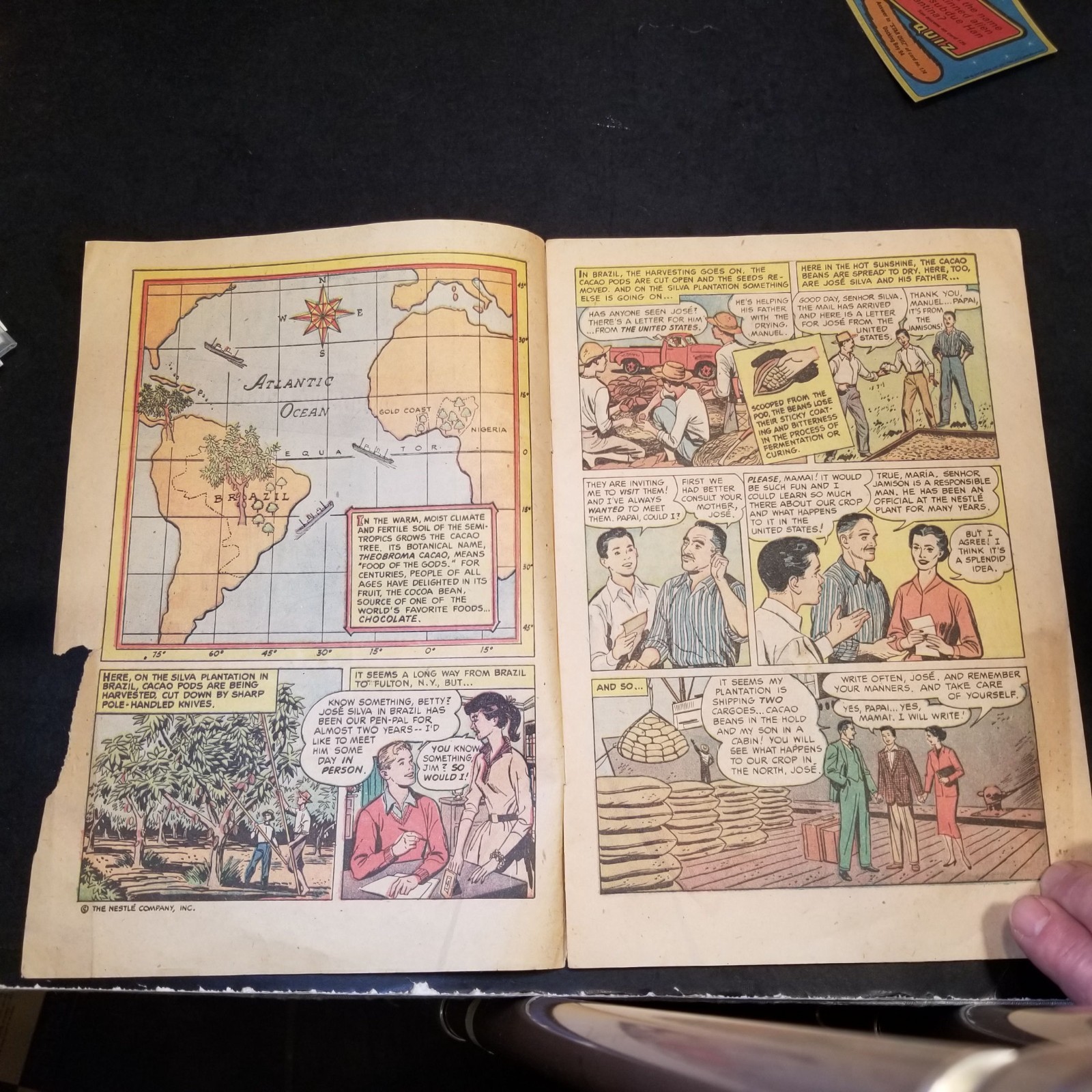 Nestlé Chocolate: Flavor of Friendship Industrial Promotional Comic World Cultur