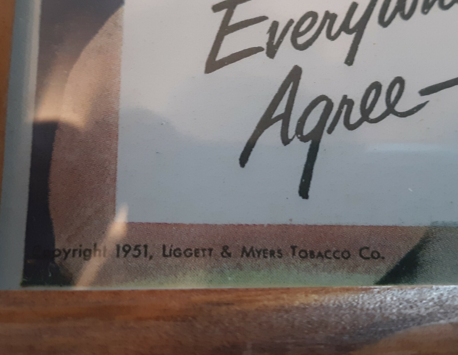 Vintage Advertising 1965 – 7up & 1951 Fatima Blue Cigarettes. Includes Frames
