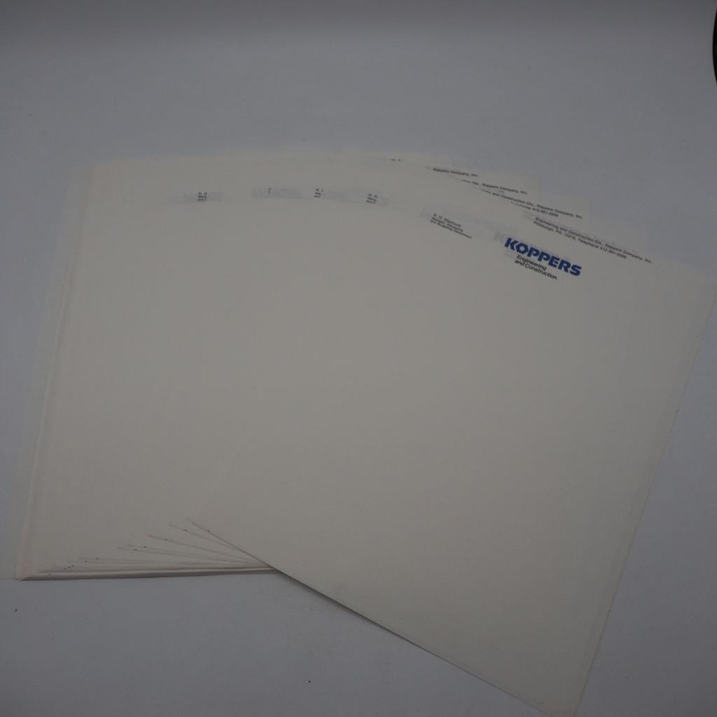 Lot of ~35 Koppers Engineering Paper Stationary 8-1/2×11