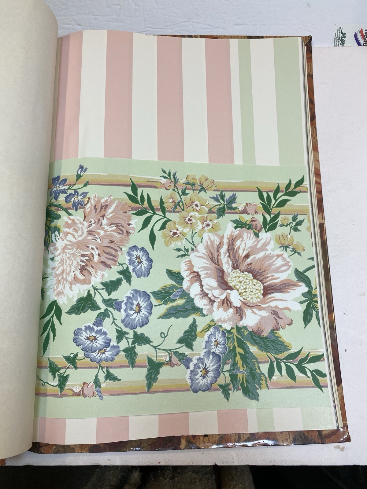 Lillian August Collection Vintage Prints Sample Book United Wallcoverings Paper