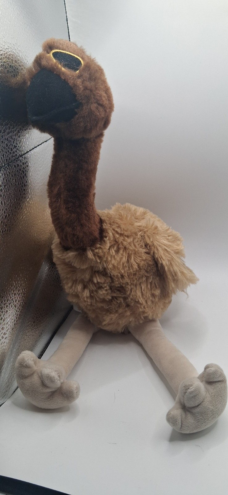 Liberty Mutual Limu Emu Plush Stuffed Toy 15″ Tall Bird No Shirt